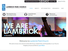 Tablet Screenshot of lambrick.com